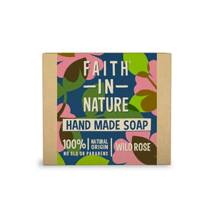 Faith in Nature Wild Rose Vegetable Soap 100g