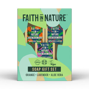 Faith in Nature Soap Gift Set