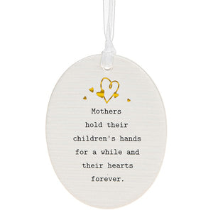 Thoughtful Words Oval Plaque Mother