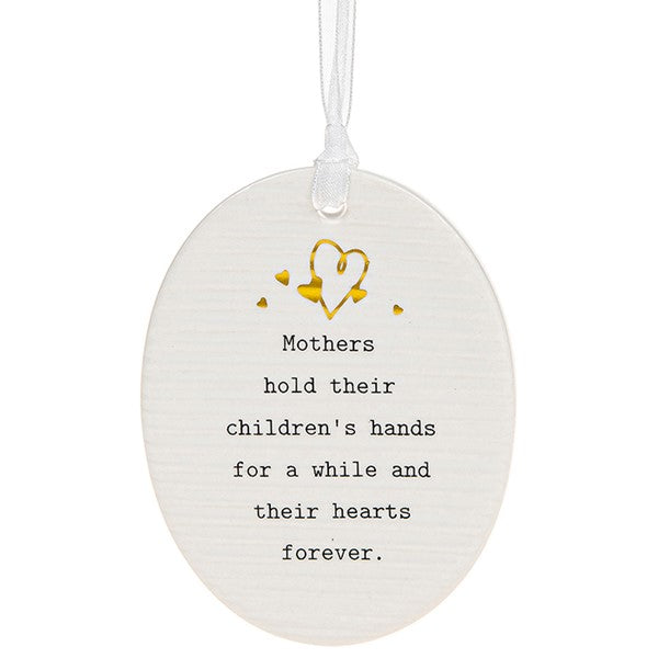 Thoughtful Words Oval Plaque Mother