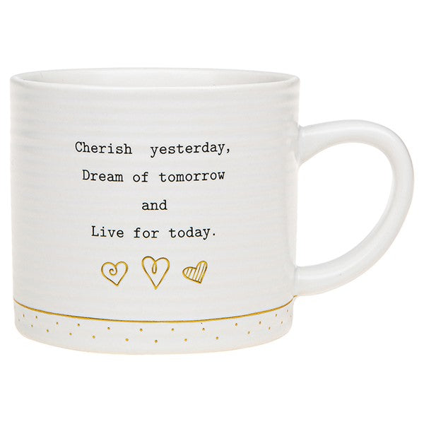 Thoughtful Words Mug Live For Today