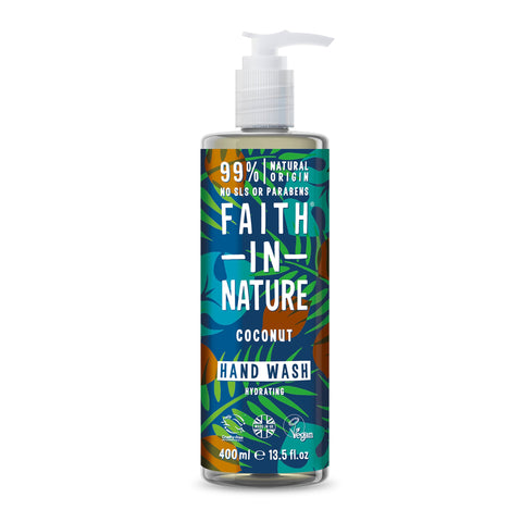 Faith in Nature Hand Wash 400ml - Coconut