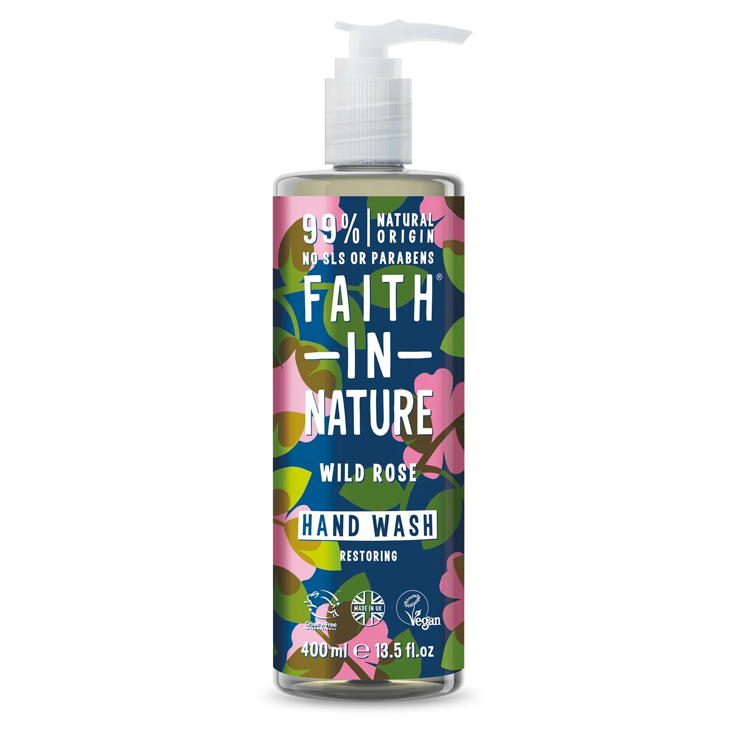 Faith in Nature Wild Rose Hand Wash 400ml