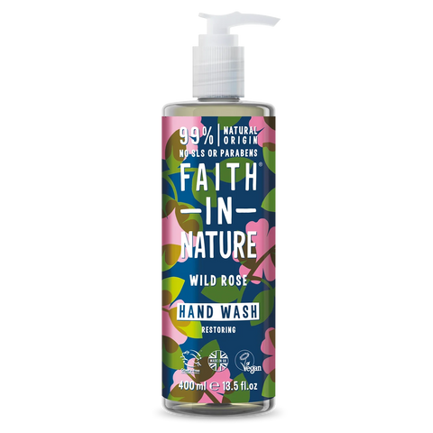 Faith in Nature Wild Rose Hand Wash 400ml