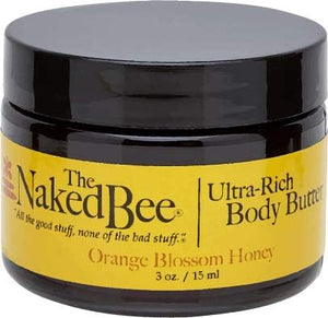 The Naked Bee Orange Blossom Honey Ultra-Rich Body Butter 3oz