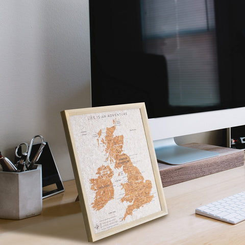 The Splosh Travel Map collection is the ideal way to plan and plot all your visits to countries across the world, both past and present. Using the colour-coded metallic pins provided you can reminisce about all your past endeavours with family and friends and create a wish-list for the future.