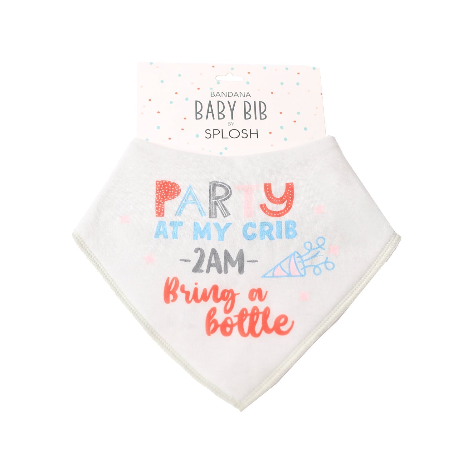 Splosh Baby Bib - Party