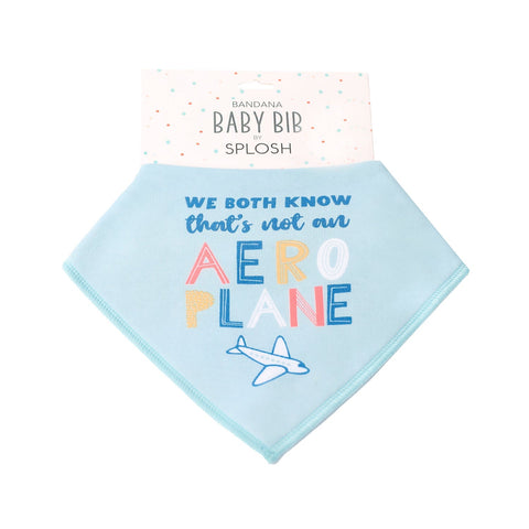 Splosh Baby Bib - Aeroplane