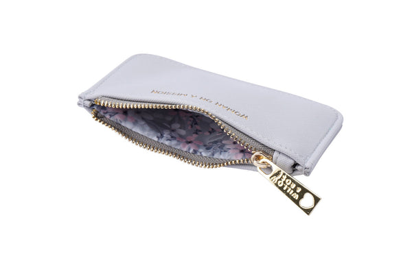 Coin Purse Card Holder - Lilac - Woman on a Mission