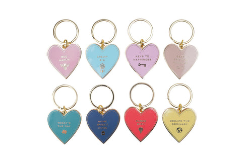 Heart Keyring Sent with Love - Willow & Rose