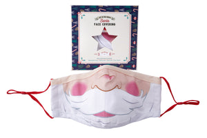 Santa Joy to the World Face Mask Covering