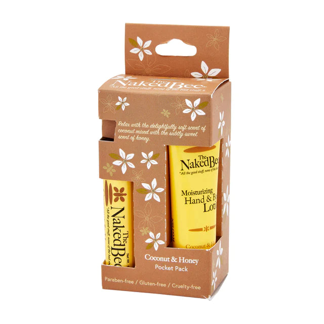 The Naked Bee Coconut & Honey Pocket Pack