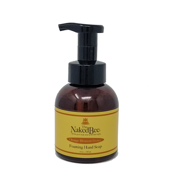 Naked Bee Foaming Hand Soap 12 Oz. - Orange Blossom Honey