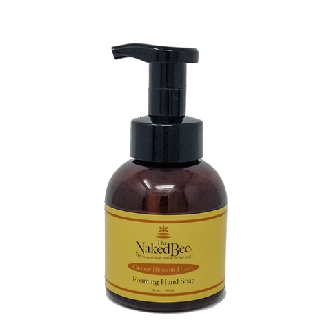 Naked Bee Foaming Hand Soap 12 Oz. - Orange Blossom Honey