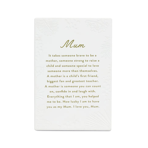 Inspired by their previous best-selling Life Quotes range, Precious Quotes include 12 different verses, with each Quote a meaningful gift idea for someone special. Conveying a custom themed message in a 3D embossed text upon delicate etched floral designs, each Precious Quote also comes with its own custom gift box that features exquisite gold foil detail and personalised ‚“To‚ and ‚“From‚ fields.