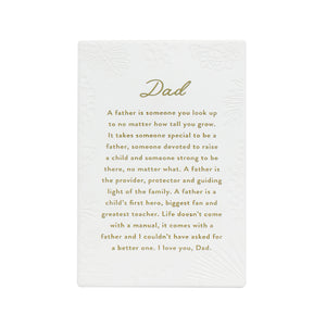 Inspired by their previous best-selling Life Quotes range, Precious Quotes include 12 different verses, with each Quote a meaningful gift idea for someone special. Conveying a custom themed message in a 3D embossed text upon delicate etched floral designs, each Precious Quote also comes with its own custom gift box that features exquisite gold foil detail and personalised ‚“To‚ and ‚“From‚ fields.