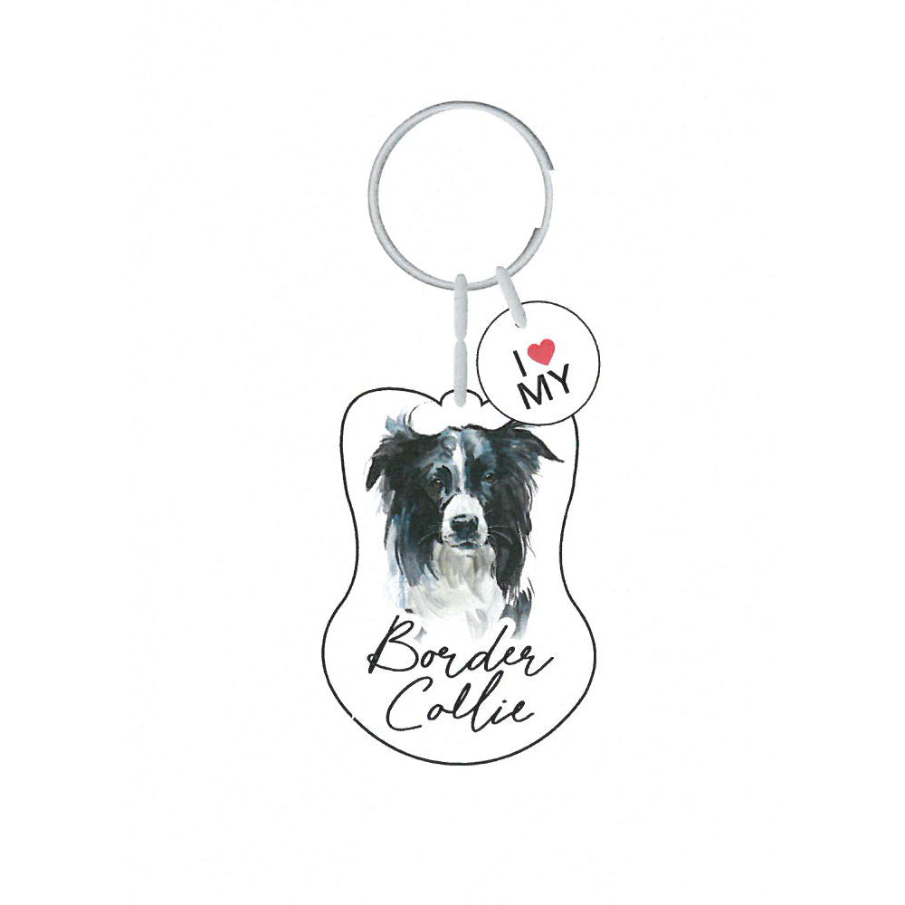 Splosh Pet Keyring - Border Collie