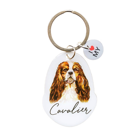 Splosh Pet Keyring - Cavalier