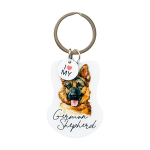 Splosh Pet Keyring - German Shepherd