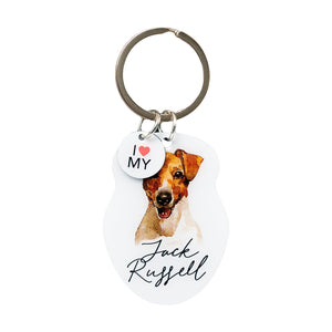 Splosh Pet Keyring - Jack Russell