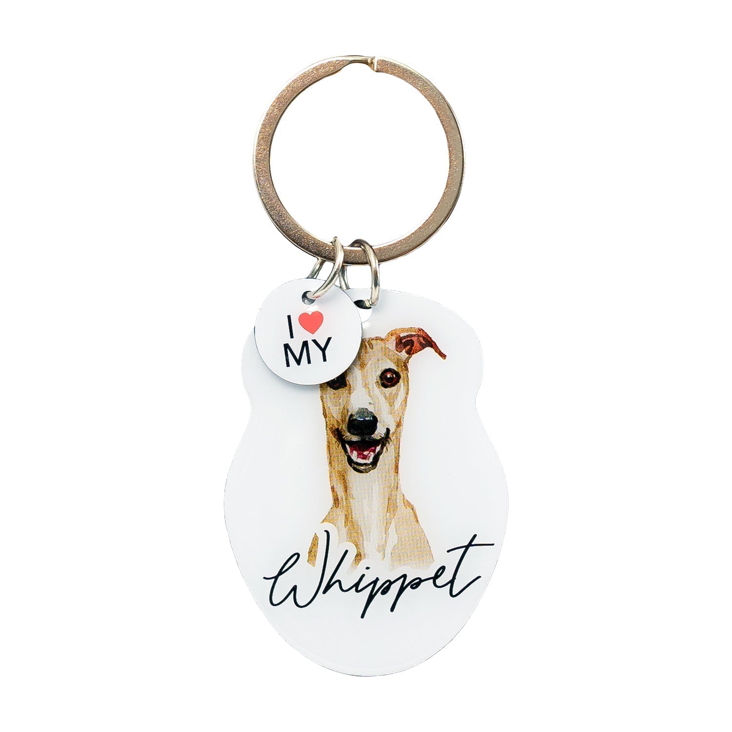 Splosh Pet Keyring - Whippet