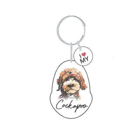 Splosh Pet Keyring - Cockapoo