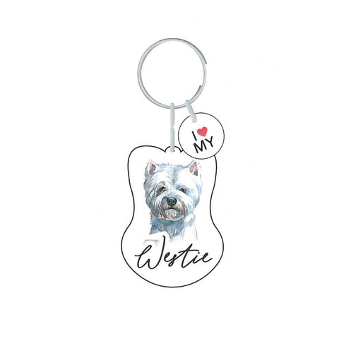 Splosh Pet Keyring - Westie