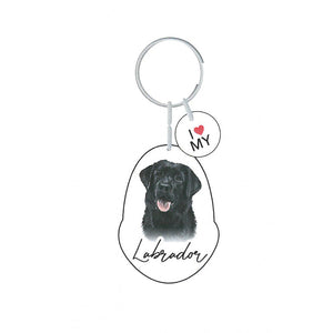 Splosh Pet Keyring - Black Labrador