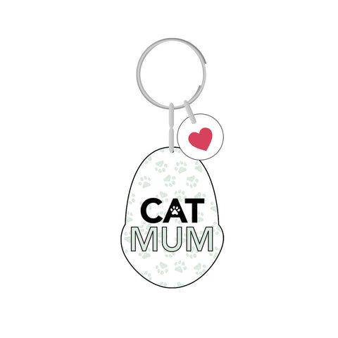 This cute Cat Mum Keychain is the perfect way to celebrate your love for your cat! Whether for yourself of as a gift for the ultimate catlover.