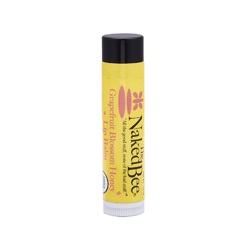 NakedBee Grapefruit Blossom Honey Organic Lip Balm