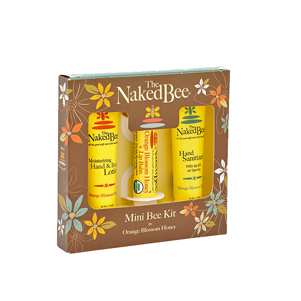 Naked Bee Orange Blossom Honey Mini Bee Kit