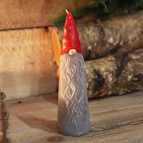 Gnome Christmas Novelty Candle